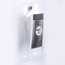 Clear PVC Plastic Display Storage Pouch Case for Watch  Jewelry with Card Slot