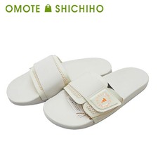 adidas Stella McCartney White Recycled Plastic Sandals 24.5cm UK 5 US 7