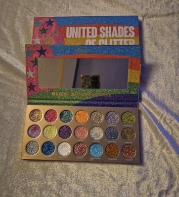 RUDE COSMETICS UNITED SHADES OF GLITTER PALETTE