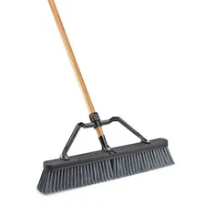Libman 1293G 24 In Sweep Face Push Broom, Gray