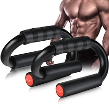 User-Friendly Push Up Bars - Portable Design 480 lbs Support Comfortable Grip