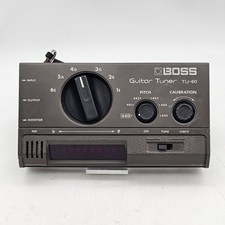Vintage Boss TU-60 Japanese Electronic Guitar Tuner - Tested Working