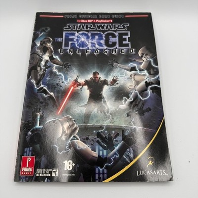 Prima Star Wars The Force Unleashed Game Guide OS Xbox 360 PS3 Wii Good Strategy