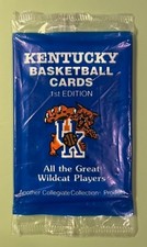 UK WILDCATS Kentucky Men’s Basketball Trading Cards 1st Edition Unopened Pack