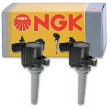 2 pc NGK 48680 U5060 Ignition Coils for ZZB1-18-100 XS2Z-12029-AA UF406T sr
