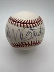 Bake McBride Cardinals Phillies Indians 74 ROY Signed OML Baseball