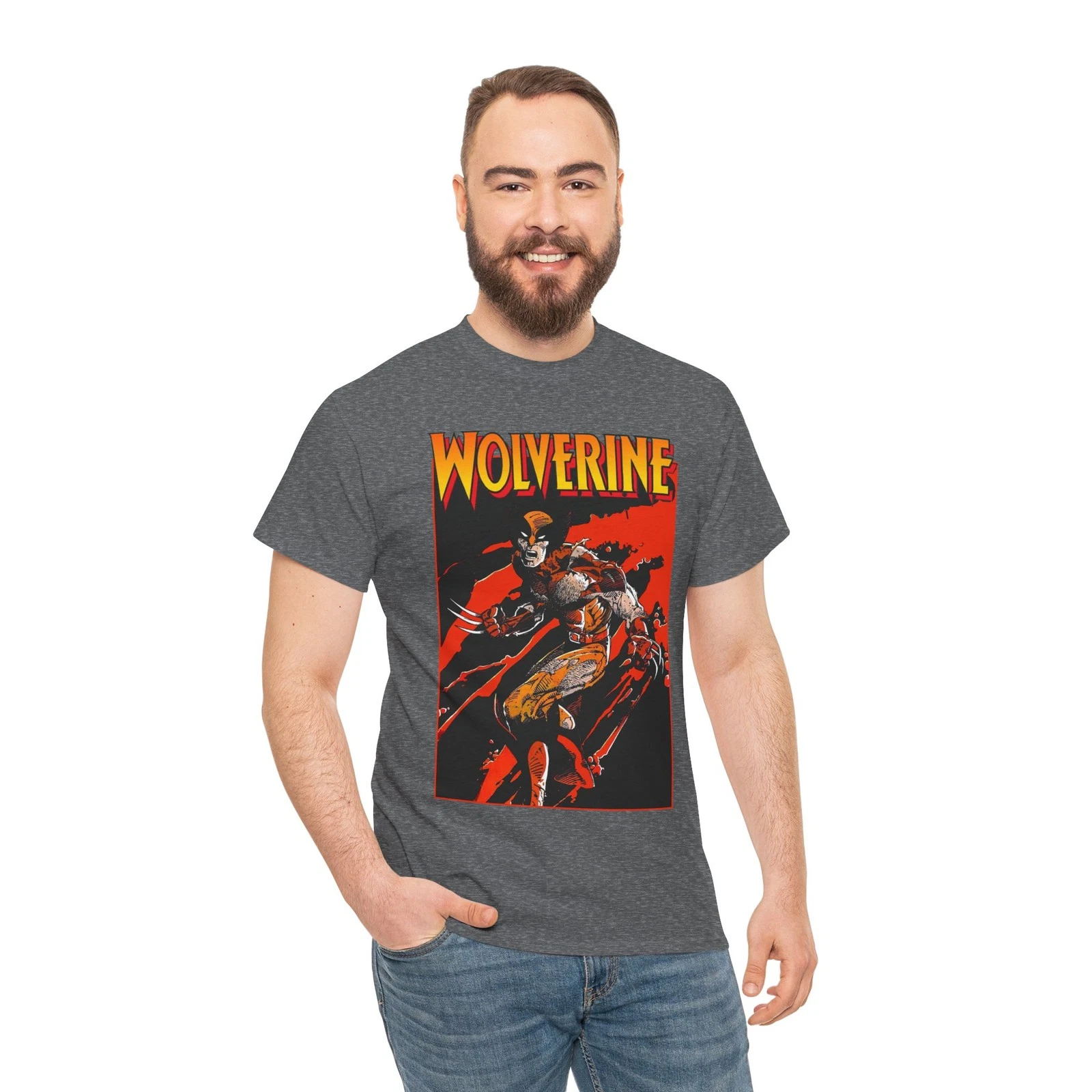 Wolverine T-Shirt - Barry Windsor-Smith Art - Marvel Comics - Uncanny X-Men