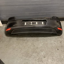 VOLKSWAGEN GOLF MK6 REAR BUMPER IN BLACK LC9X TO FIT 2009-2012