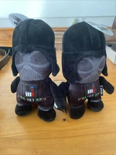 2 Star Wars 6” Squeaky Darth Vader Plush Figure Pet Toy | Fetch For Pets Disney