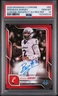 2025 BOWMAN UNIVERSITY CHROME PROSPECT AUTO RED REF BRENDAN SORSBY 2/5 PSA 10
