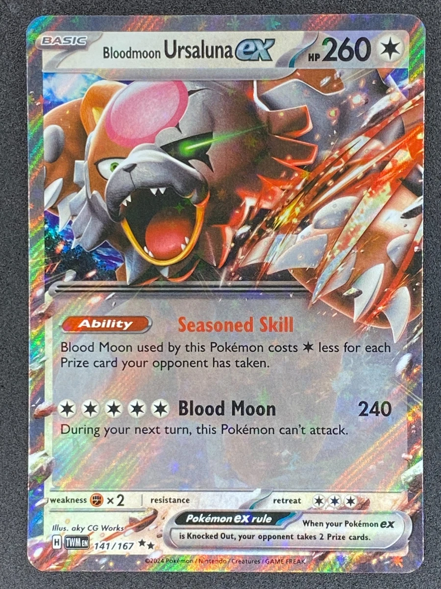 bloodmoon ursaluna pokemon card Amazon.com: Pokemon Trading Card Game TCG 25 Pack with 1 Foil Gauranteed  with Randomly Inserted Ultra Rares : Toys & Games