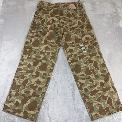 Levis XX Cargo Camouflage Baggy Pants Men's 32x32 Duck Camo