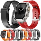 For Apple Watch Series Ultra 3 11 10 9 8 7 6 5 SE 49mm Silicone Sport Band Strap