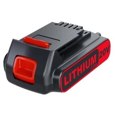8.0Ah For Black and Decker 20V Lithium ion Battery /Charger LBXR20 LB20.