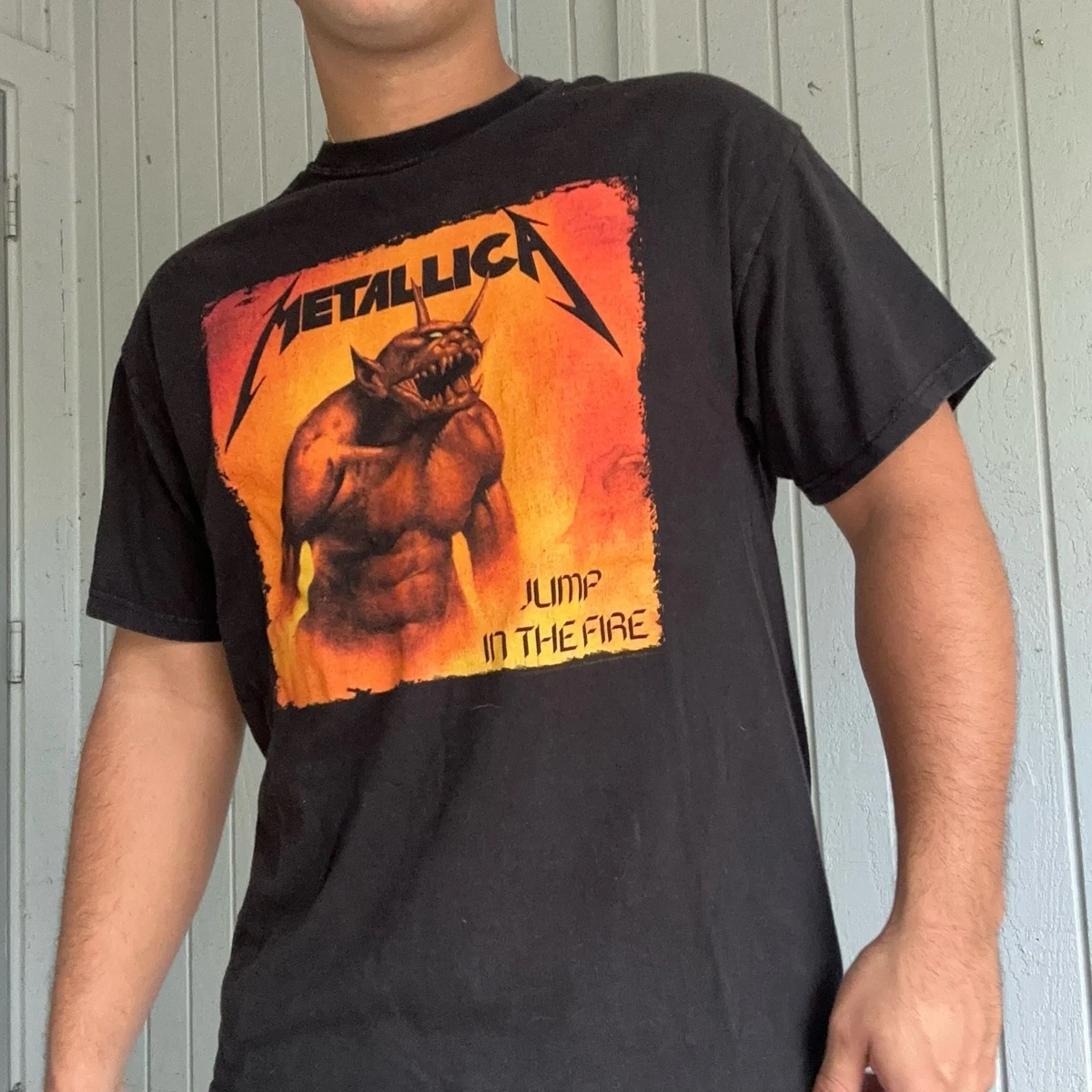 Metallica Jump In The Fire In Men's T-Shirts for sale - eBay