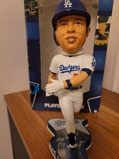 Andre Ethier Rare Pennant Base Bobblehead as is  please carefully check photos 