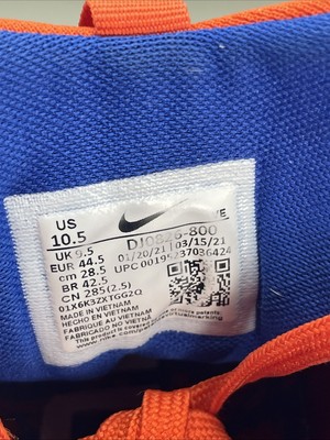 Nike Air Zoom Pegasus 38 Florida Gators Mens 10.5 Orange  display picture 1