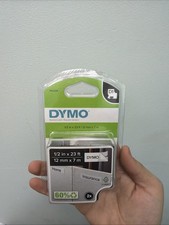 2 Pack DYMO D1 Standard Label Black-On-White Tape Item  45013 .5" x 23' NEW
