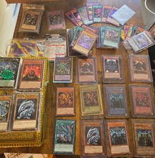 Huge Yu-Gi-Oh Lot   Vintage GBI God Cards Tri...