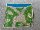 MARX Guns Of Navarone Playset Original Play Terrain Mat ONLY Vintage
