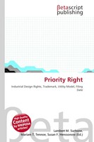 Lambert M. Surhone (U. A.) | Priority Right | Taschenbuch | Englisch (2026)