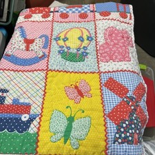 Quilt Crib Blanket Handmade
