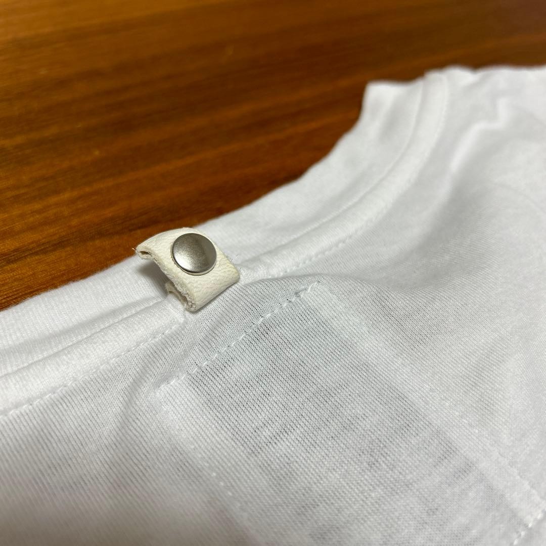 visvim Patchwork Short Sleeve TEE M Used Yellowin… - image 5