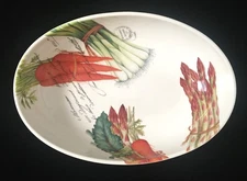 EFFETTI Italy LARGE  9 3/4" x 14 1/8" Serving Bowl Oval