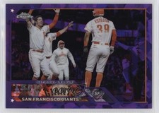 2023 Topps Chrome Sapphire Edition Purple /10 San Francisco Giants #173 00em