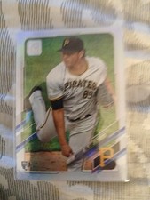 2021 Topps series 2 Rookie Card of Miguel Yajure  -  Pirates