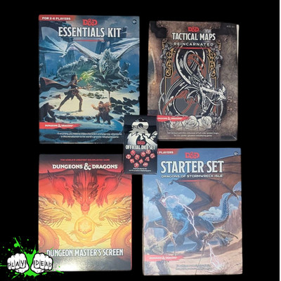 Dungeons & Dragons - Würfel, Karten, Starter, Essentials Kit - 10% Multibuy