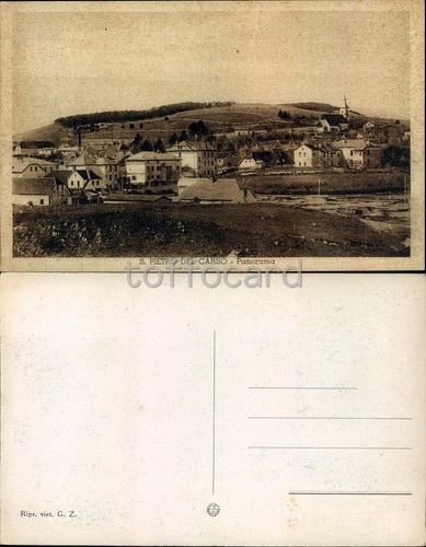 UDINE PROVINCIA-S.PIETRO DEL CARSO-PANORAMA-C30-95