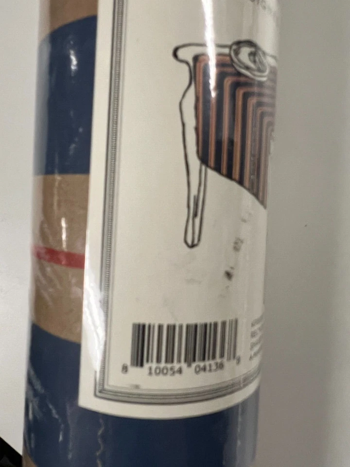 2 Rollos Papel MESA CORREDOR 20"X25' Rojo Azul Raya 4 de Julio Decoración Kraft Nuevo Foto 4 de 4