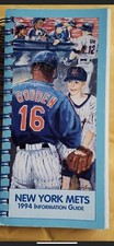 1994 New York Mets Baseball Media Guide - Doc Gooden on Front Cover