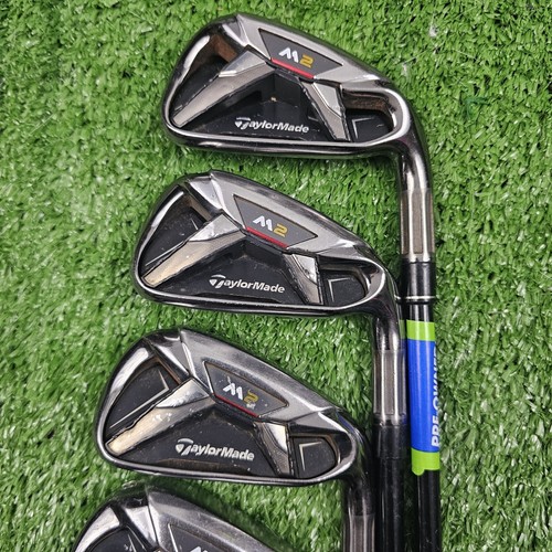 2016 TaylorMade M2 Iron Set 5-PW Reax 55g M Flex Graphite Senior RH Standard - Picture 2 of 12