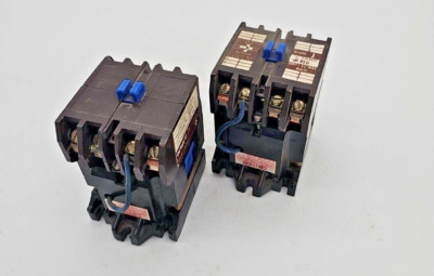 GOULD J13PA3P AND 1 UNKNOW NUMBER CONTACTOR, LOT OF 2