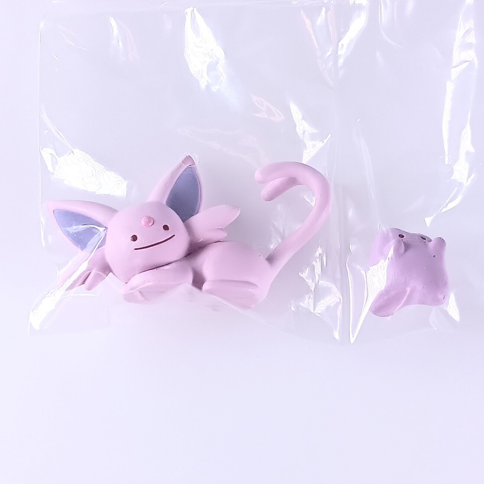 Pikachu Ditto Transform Pokemon Gacha Mini Figure Ditto shortage Japan F/S