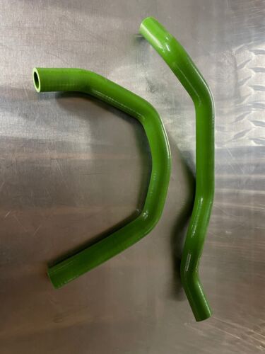 Yamaha Banshee YFZ350 YFZ 350 Kit de manguera de refrigerante de radiador de silicona verde 87-06 - Imagen 2 de 2