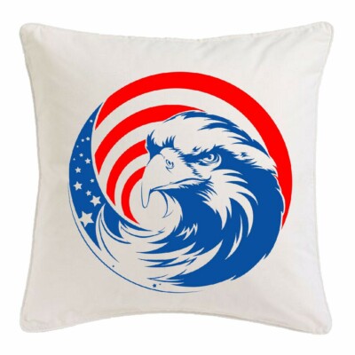 KISSENBEZUG 40X40cm EAGLE AMERIKA USA LIFESTYLE FASHION STREET WEAR HIPHOP