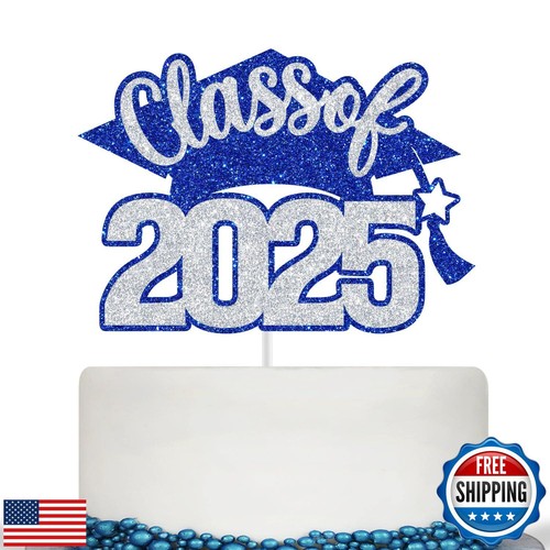 Class of 2025 Cake Topper, 2025 Graduation Cake Topper, Congrats Grad Party D