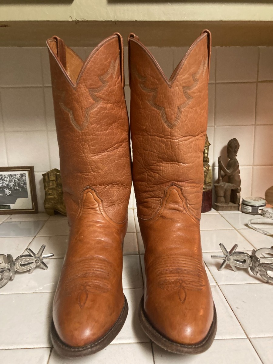 ウエスタンブーツ 1883 by LUCCHESE Lucchese 1883 Vintage BROWN Western DANCEHALL RANCH HAND RODEO USA