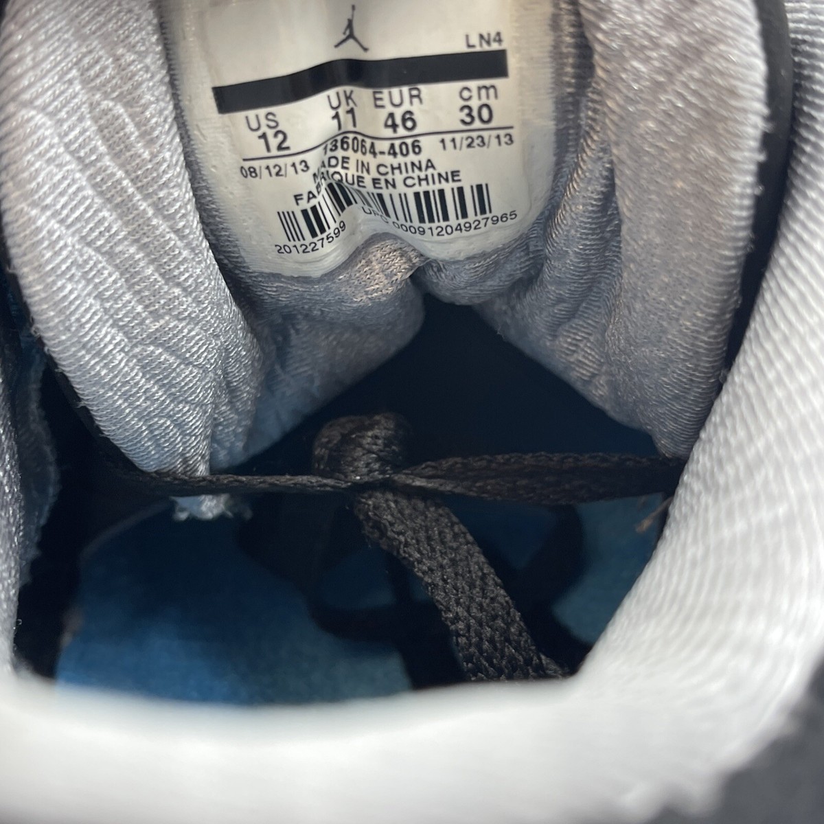 トリートメント mnce.1922 Size 12 - Air Jordan 3 Retro Powder Blue Black Suede Leather