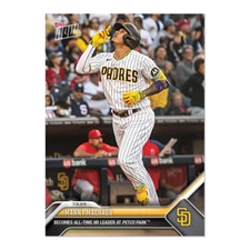 2023 MLB Topps NOW 531  MANNY MACHADO AT LEADER HRS @ PETCO SD PADRES PRESALE