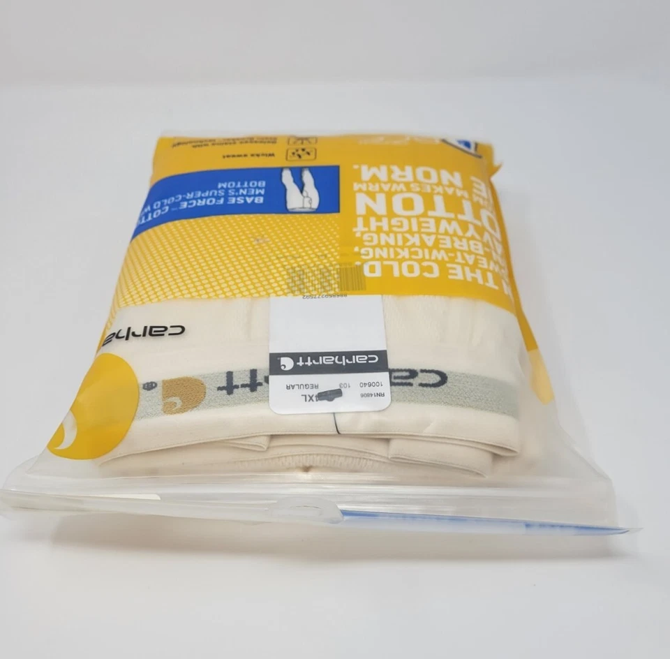 Carhartt Base Force Cotton Super Cold Weather Bottom | 4XL White New NWT - Image 4 of 4