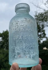 Mellin’s Infant ‘s Food Doliber-Goodall Co Boston MA Food Jar Massachusetts