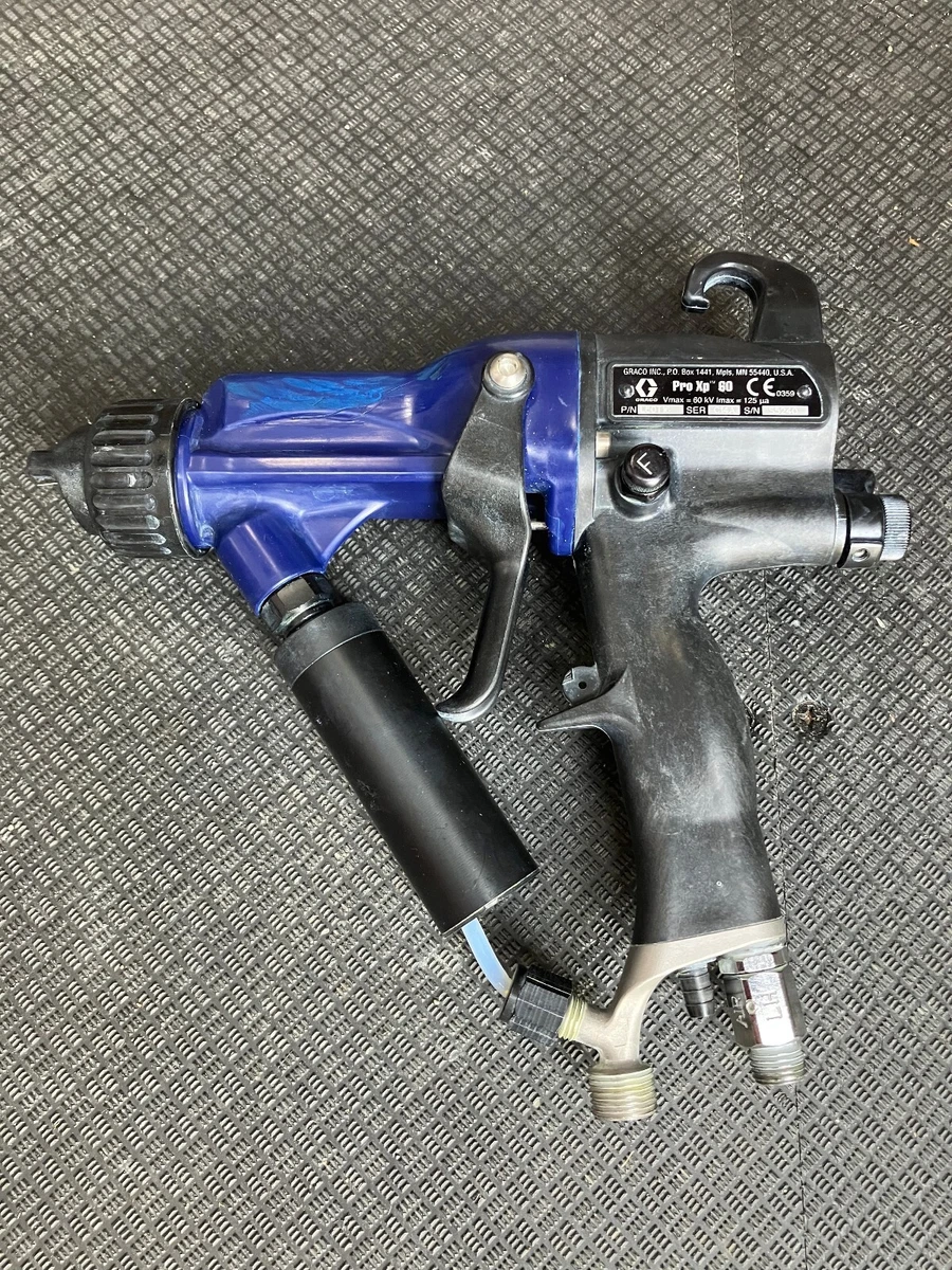 Graco Pro XP 60 electrostatic spray gun 60kV 1.5mm 24N477 nozzle