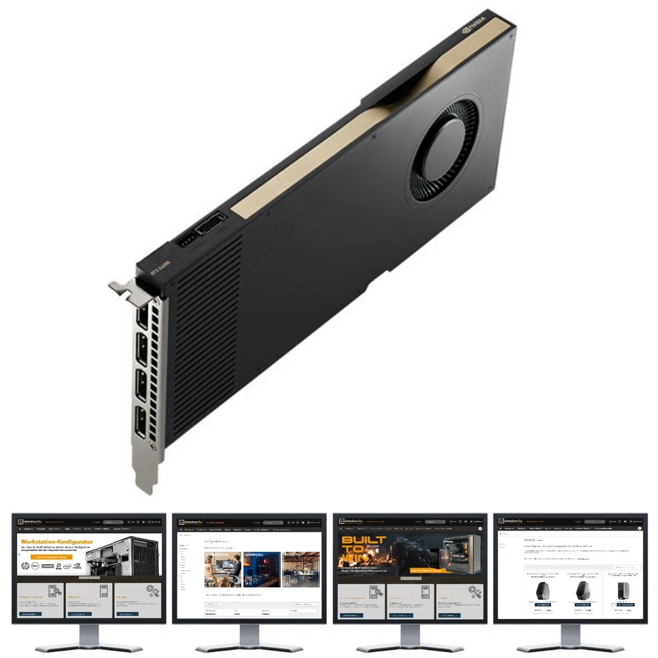 Dell Precision 7820 Xeon Gold 6138 - 20-Core 64GB Ram, 1TB SSD, NVIDIA RTX A4000 - Immagine 2 di 4