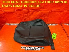 98-01 Acura Integra 2d Gray Passenger Right Front Upper Seat Leather Skin Oem