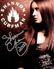 Shannon Curfman Signed Publicity 8x10 Photo #2