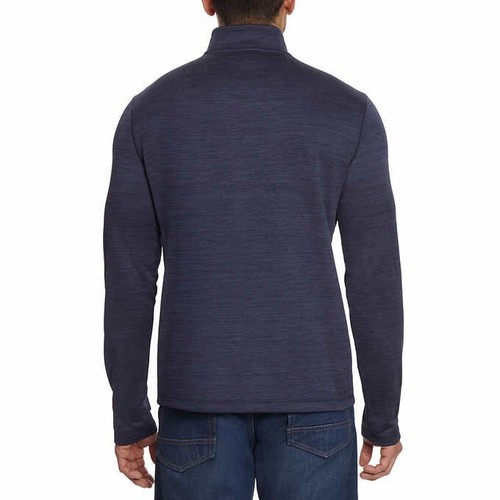 G.H. Bass Men's Quarter Zip Fleece Top - 第 4/7 張圖片